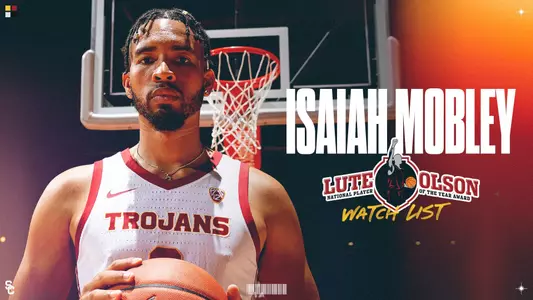 Isaiah Mobley Olson Award Graphic