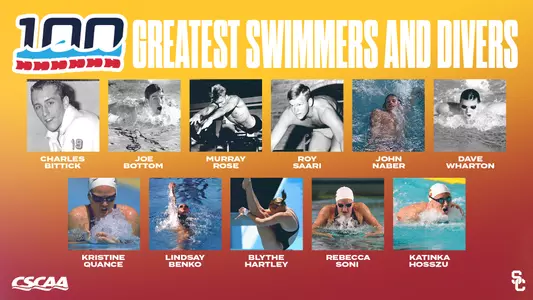 USC Swim and Dive CSCAA Graphic