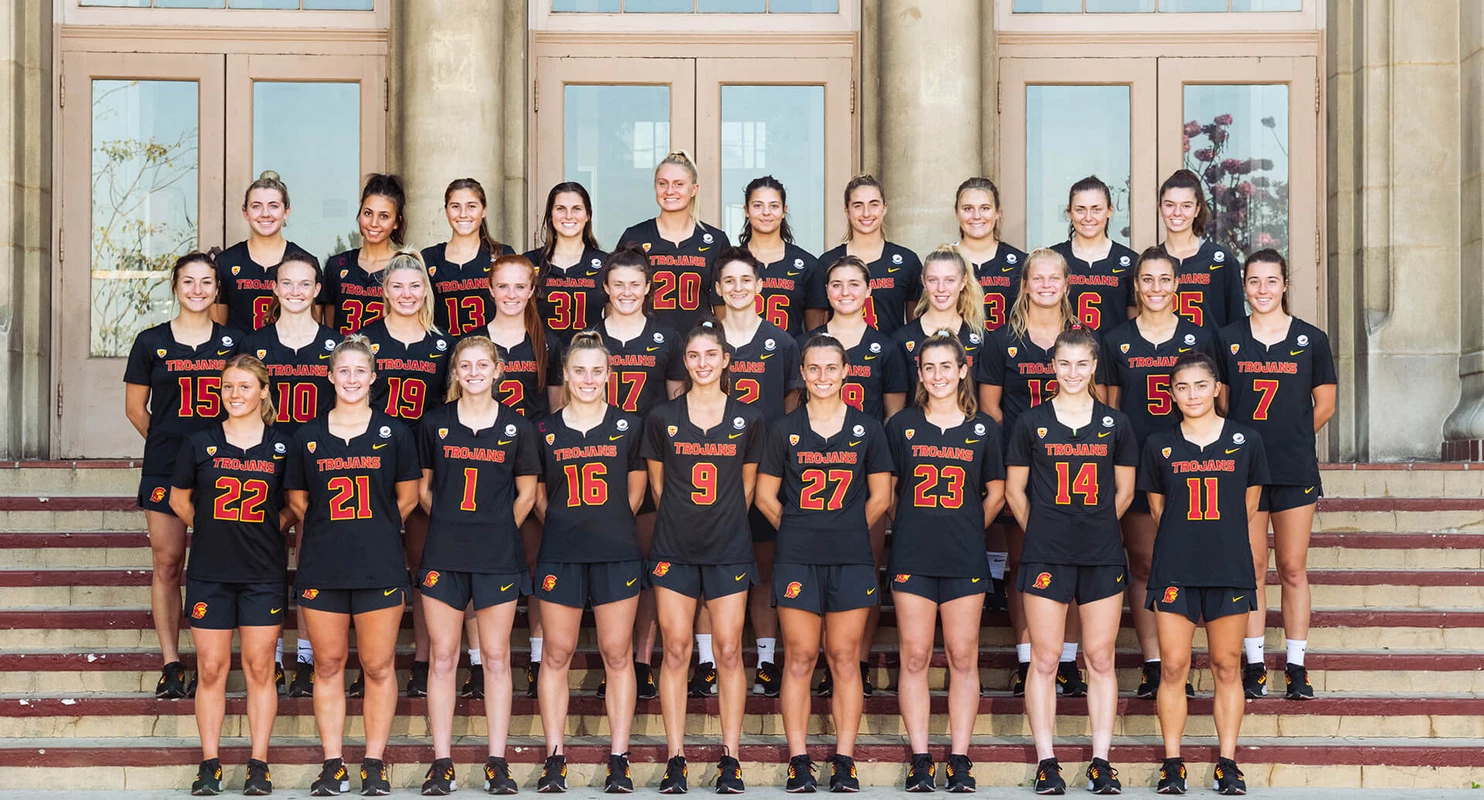 2022 USC Trojans Women's Lacrosse Team Photo