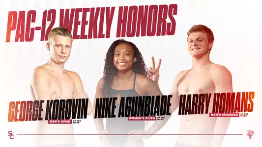 USC Swim & Dive Pac-12 Honors