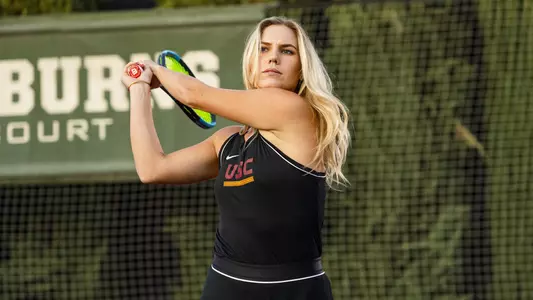 Constance Branstine swings