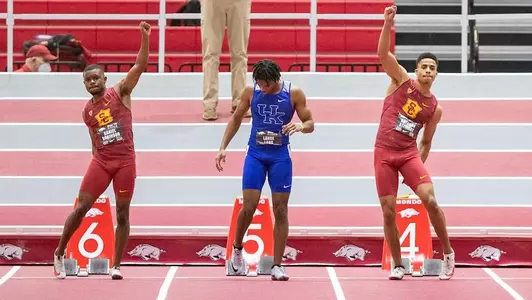 Robinson and Stewart before 60m