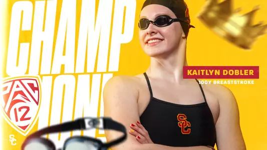 Kaitlyn Dobler - Pac-12 Champion 100y breast