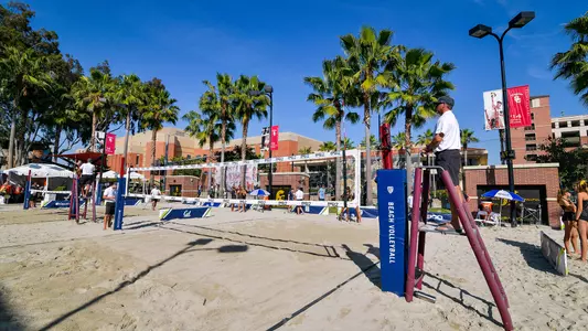 Merle Norman Stadium For USC Trojans Beach Volleyball Match
