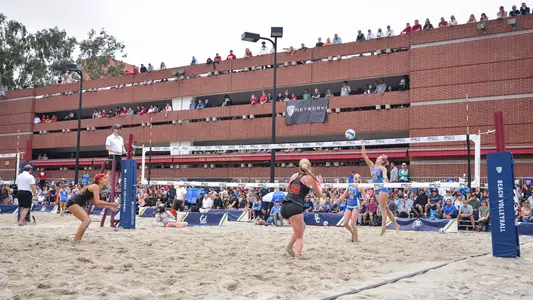 Merle Norman Stadium For USC Trojans Beach Volleyball Match