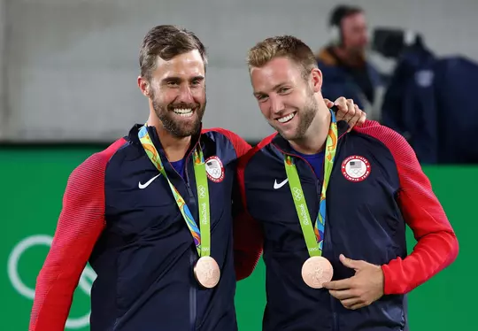 Steve Johnson and Jack Sock at 2016 Olympics