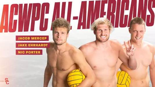 All-Americans: Jacob Mercep, Jake Ehrhardt and Nic Porter