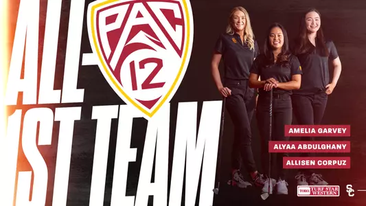 2021 Women's Golf All-Pac12 First Team