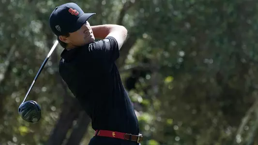 Shane Ffrench at the 2021 Pac 12 Men’s Golf Championships
