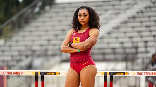 Mecca McGlaston - USC Trojans Track & Field
