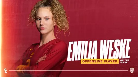 Emilia Weske Pac-12 Offensive Player of the Week (April 5, 2021)