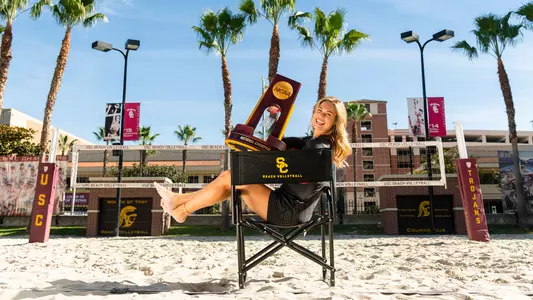 Hailey Harward - USC Trojans Beach Volleyball