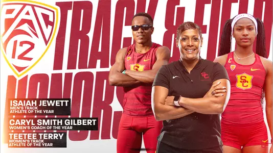Jewett, Terry & Smith Gilbert Pac-12 Honors Graphic
