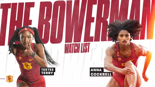 Terry And Cockrell Named To Bowerman List Graphic