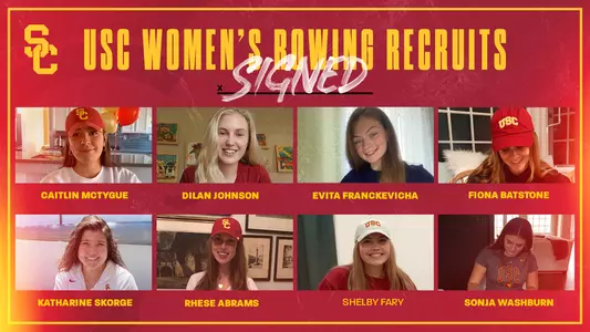USC Women's Rowing 2021 Class