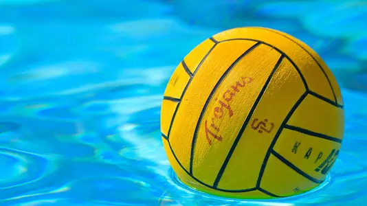 USC water polo ball