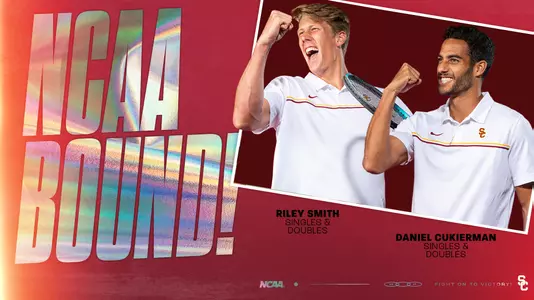 Riley Smith & Daniel Cukierman NCAA individual qualifiers