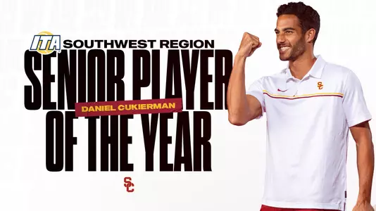 Daniel Cukierman - 2021 ITA Southwest Region Senior Player of the Year