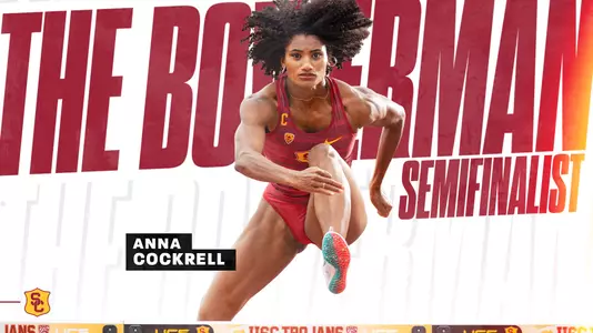 Anna Cockrell Bowerman Semifinalist Graphic