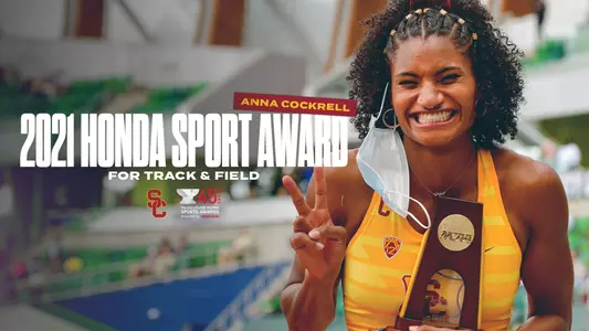 Anna Cockrell Honda Sport Award Graphic