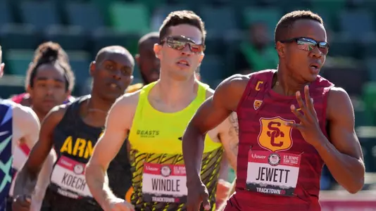 Isaiah Jewett at U.S> Olympic Trials