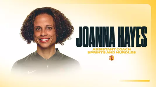 Joanna Hayes Named Assistant Coach Graphic