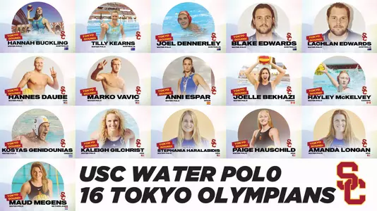 2020 water polo Olympians