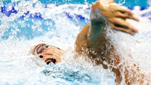 RIO DE JANEIRO, BRAZIL - AUGUST 09: Santo Condorelli of Canada competes in the second Semifinal of the Men's 100m Freestyle on Day 4 of the Rio 2016 Olympic Games at the Olympic Aquatics Stadium on August 9, 2016 in Rio de Janeiro, Brazil. (Photo by Clive Rose/Getty Images)