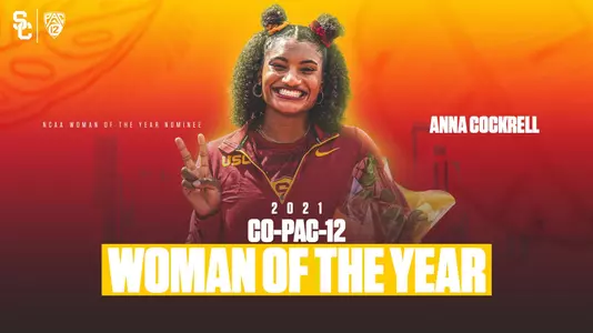 Anna Cockrell Woman of the Year Graphic