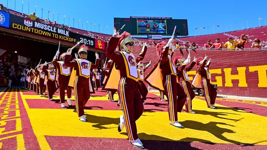 USC Trojan marching band