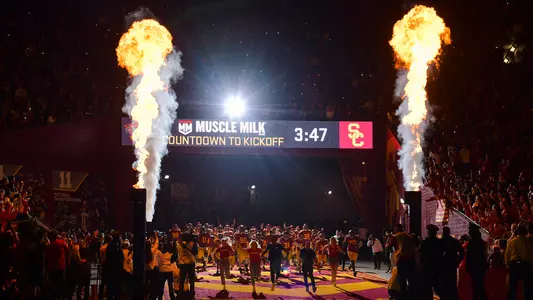 USC Trojans Football entrance