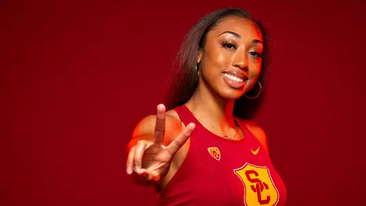 Mecca McGlaston - USC Trojans Track and Field