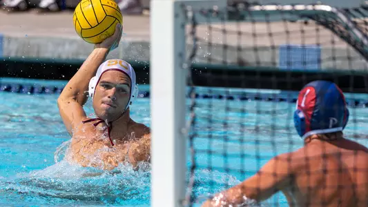 Luka Brnetic takes aim against Pepperdine