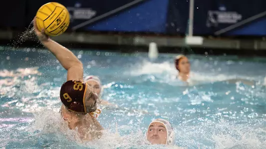 Marcus Longton fires off one of his four goals in the NCAA quarterfinals vs. Princeton