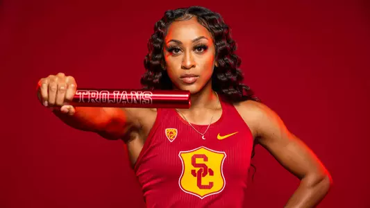 Celera Barnes - USC Trojans Track and Field
