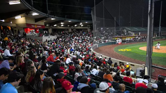 USC Trojans Baseball game at Dedeaux Field