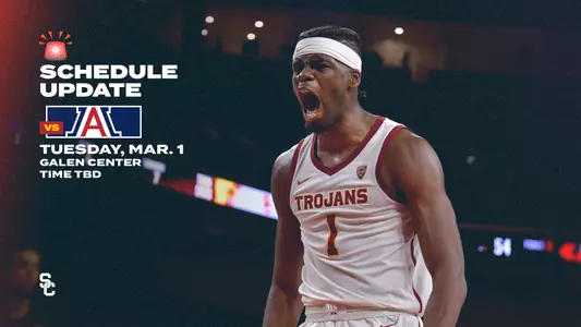 USC Trojans Men's Basketball vs. Arizona Wildcats on March 1