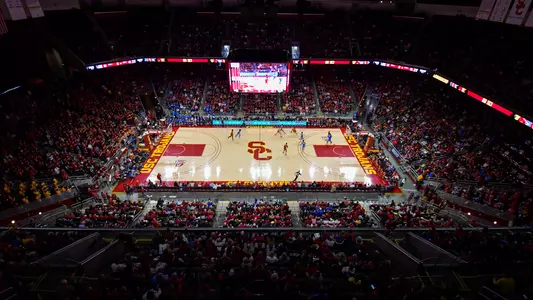 USC Trojans Basketball game at Galen Center
