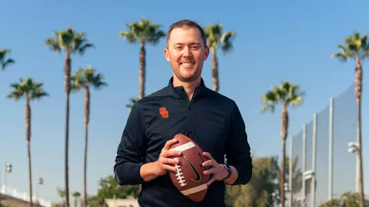 USC Trojans Head Football Coach Lincoln Riley