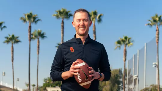 USC Trojans Head Football Coach Lincoln Riley
