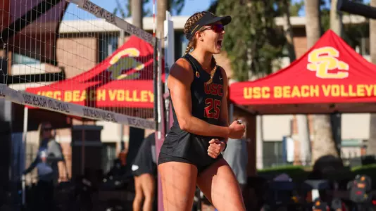 Julia Scoles celebrates