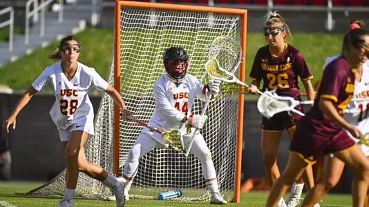 Kait Devir in goal