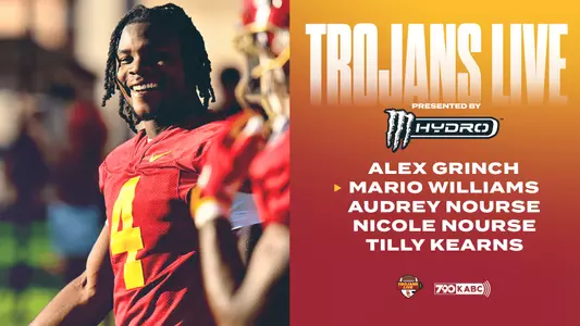 Trojans Live: Alex Grinch, Mario Williams, Audrey Nourse, Nicole Nourse and Tilly Kearns