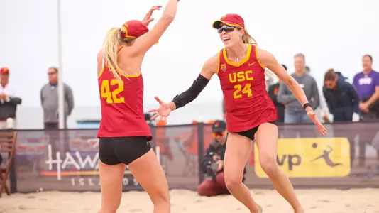 Audrey Nourse and Nicole Nourse celebrate