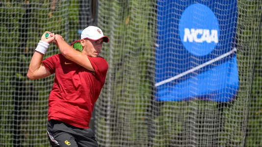 Peter Makk NCAA second round - Marks Stadium