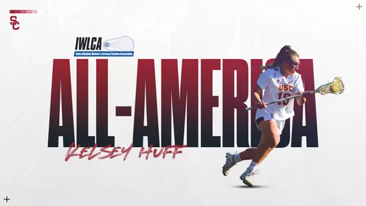 Kelsey Huff 2022 IWLCA All-American graphic