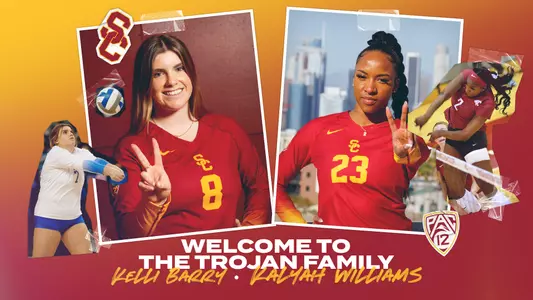 Transfers Kelli Barry and Kalyah Williams