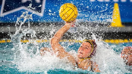 Tilly Kearns fires off one of her three goals in the 2022 NCAA quarterfinal