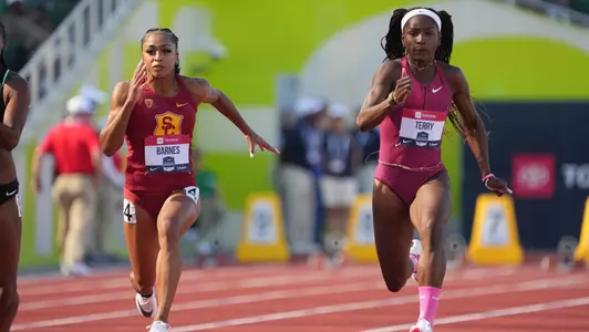 Barnes and Terry at USATF Outdoors