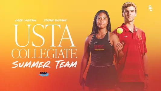 Eryn Cayetano and Stefan Dostanic are named to USTA team.